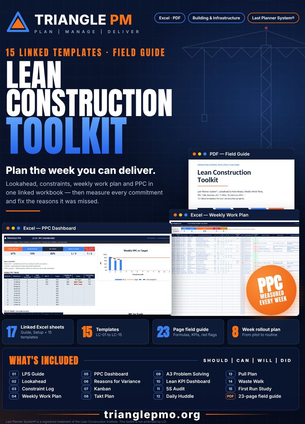 Lean Construction Toolkit