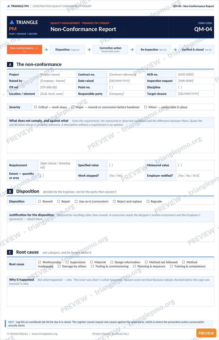 Construction Quality Management Toolkit — preview page 3
